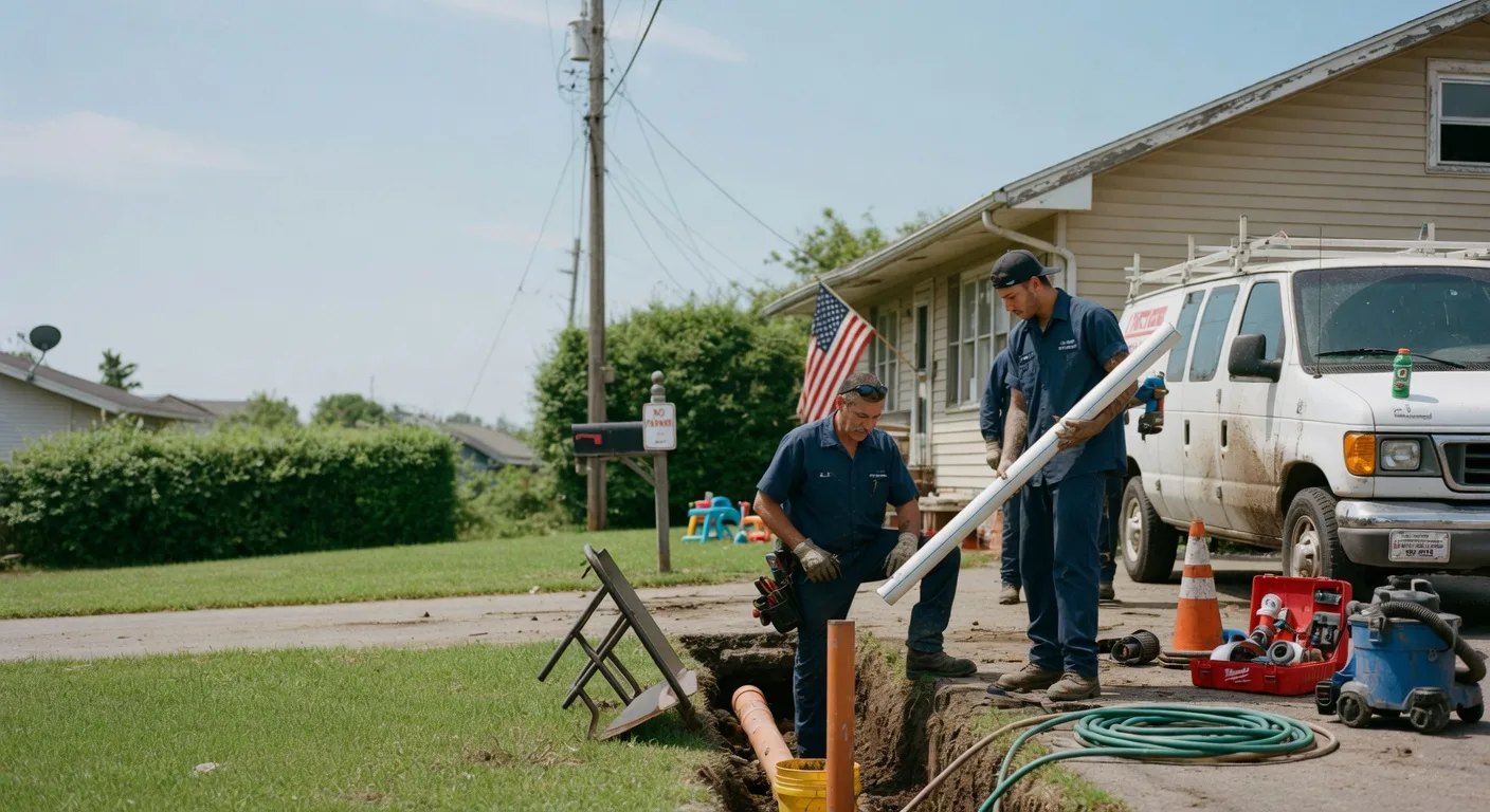 Sewer Line Inspection in Wynona, OK